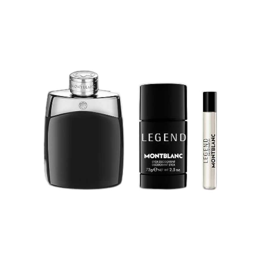 Mont Blanc Legend EDT (M) 3pc Gift Set