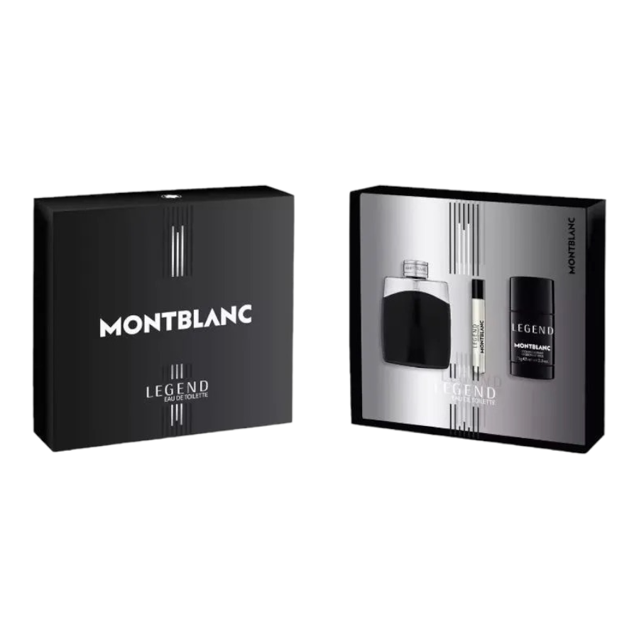 Mont Blanc Legend EDT (M) 3pc Gift Set