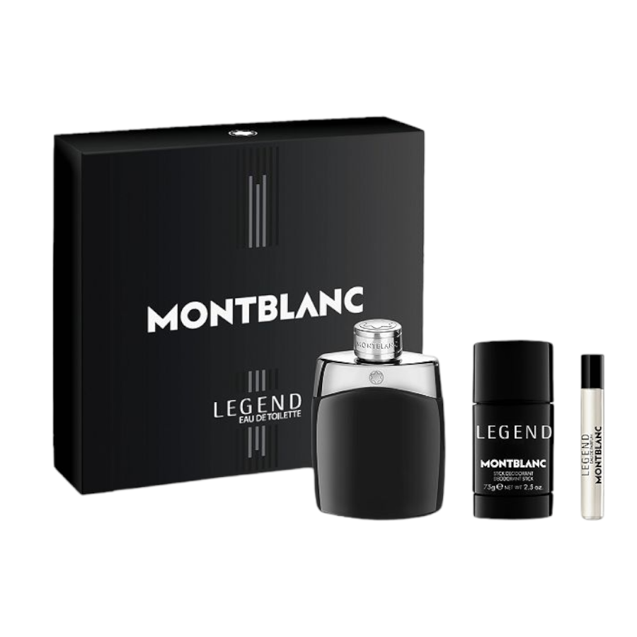 Mont Blanc Legend EDT (M) 3pc Gift Set