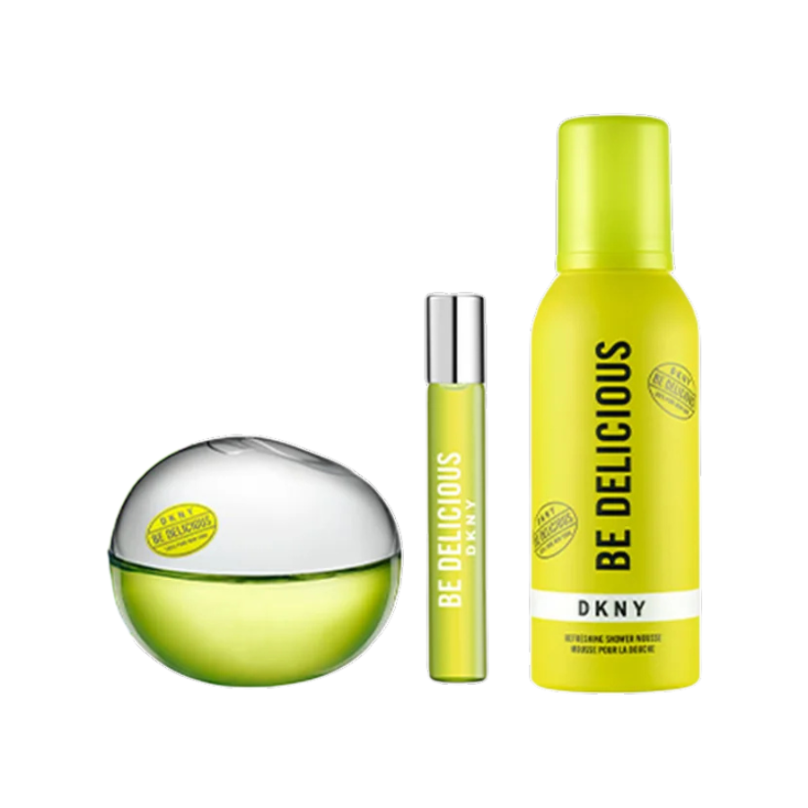 DKNY Be Delicious (W) EDP 3pc Gift Set