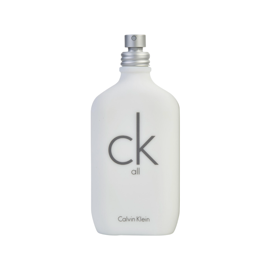 Calvin Klein CK All perfume bottle on a white background