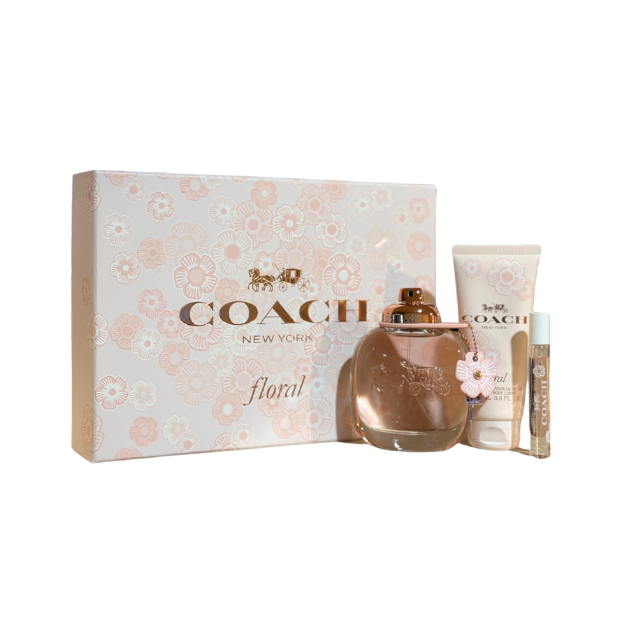 Coach Floral (W) EDP 3pc Travel Set