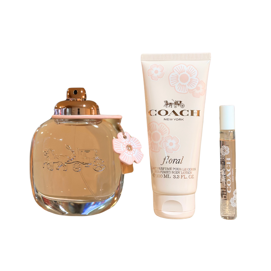 Coach Floral (W) EDP 3pc Travel Set