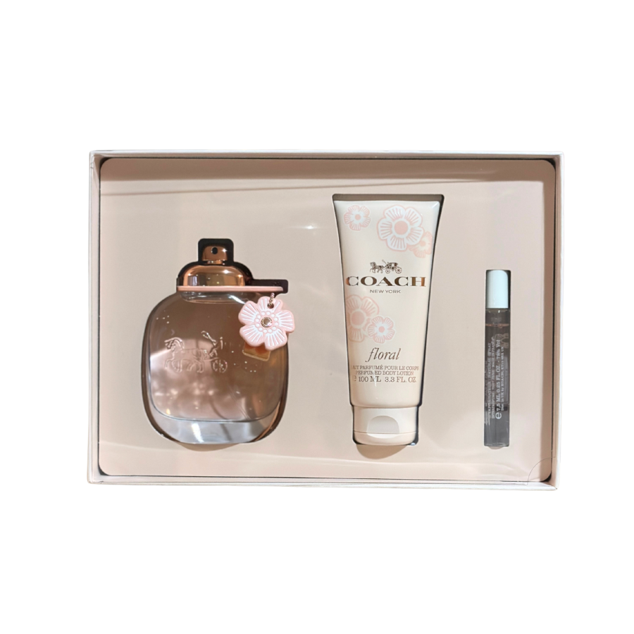 Coach Floral (W) EDP 3pc Travel Set