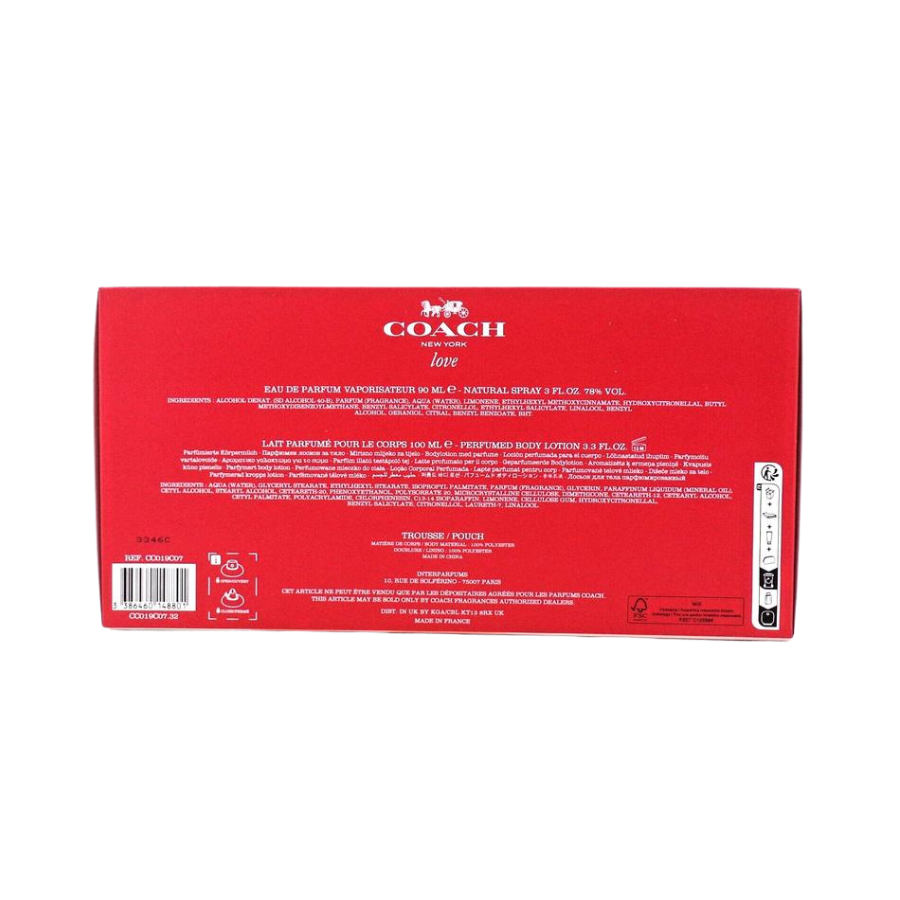 Coach Love (W) EDP 3pc Gift Set