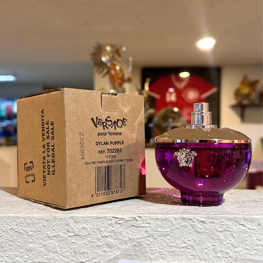 Versace Dylan Purple EDP (W) 3.4oz Tester