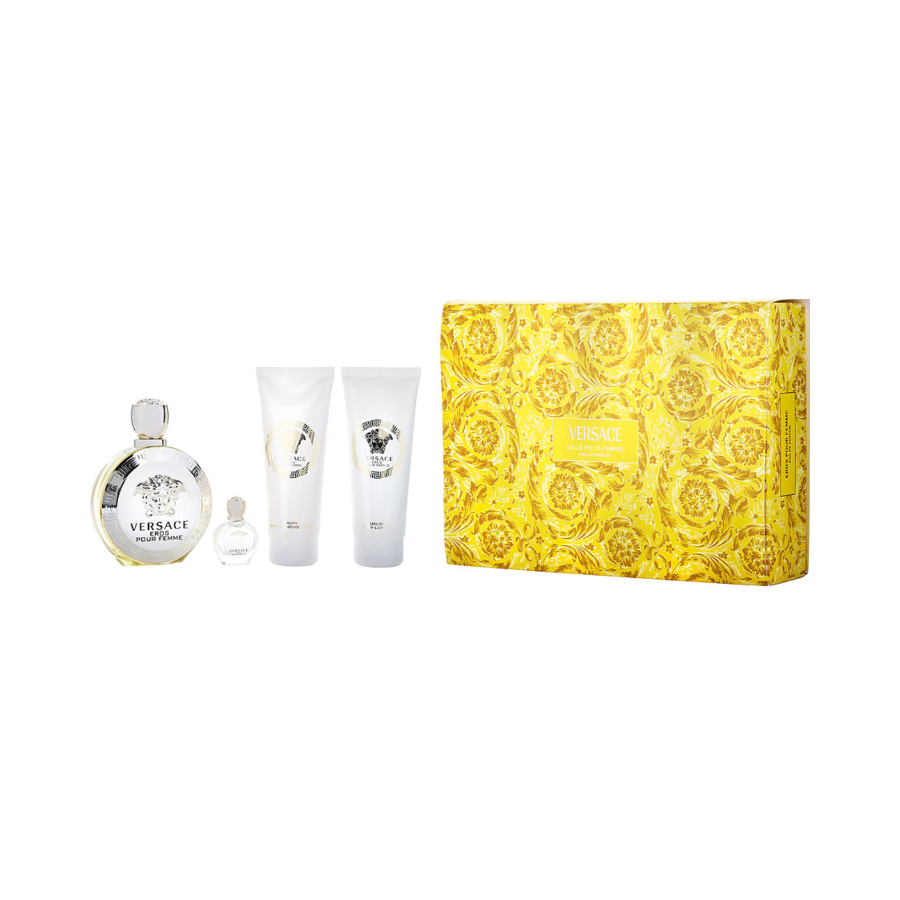 Versace Eros Pour Femme (W) EDP 4pc Gift Set