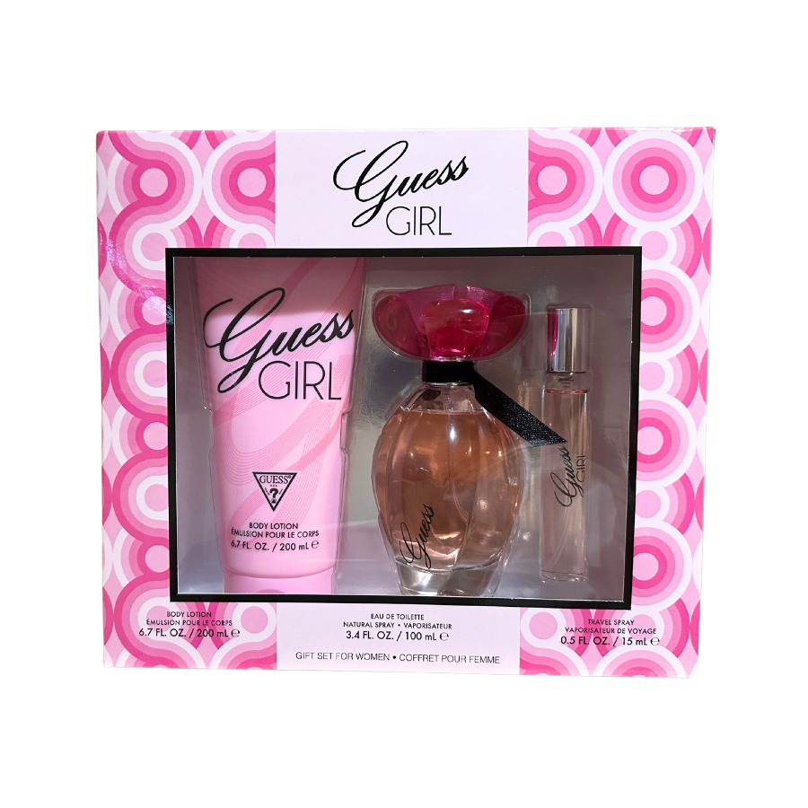 Guess Girl (W) 3pc EDT Gift Set