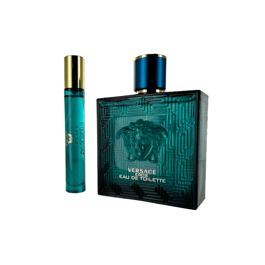 Versace Eros (M) EDT 3pc Gift Set