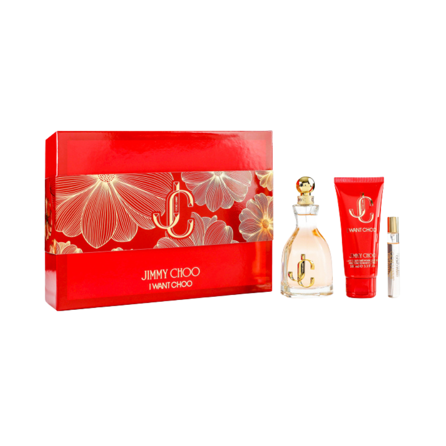 Jimmy Choo I Want Choo (W) EDP 3pc Gift Set