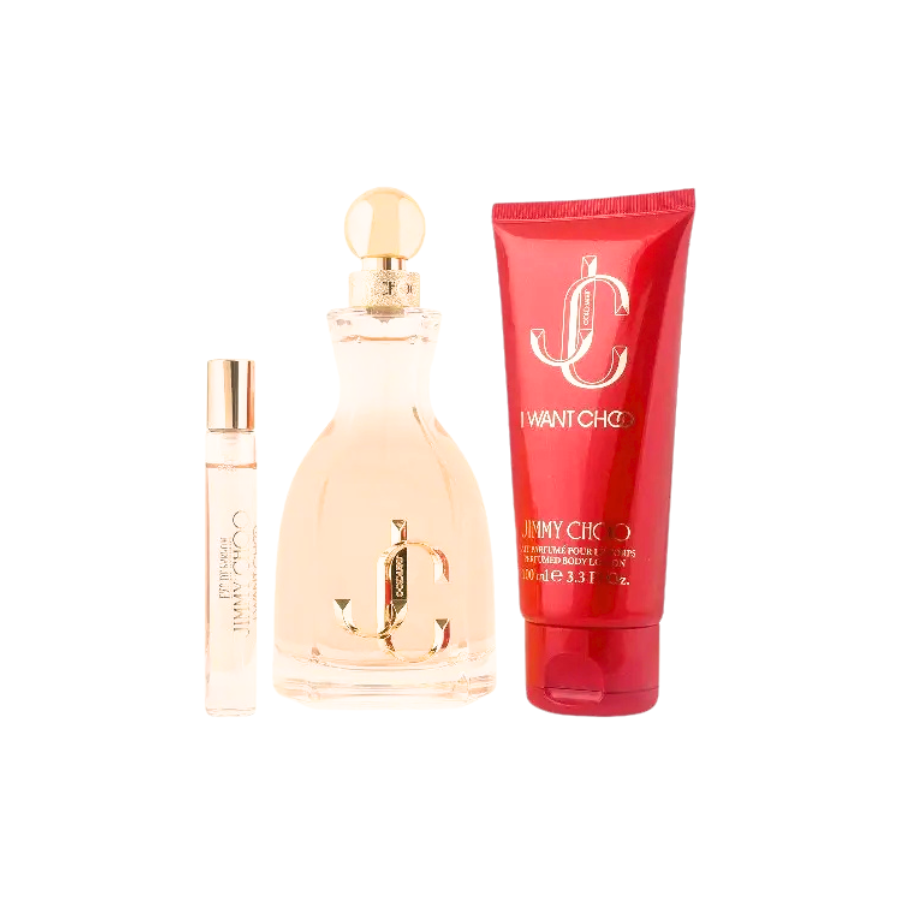 Jimmy Choo I Want Choo (W) EDP 3pc Gift Set