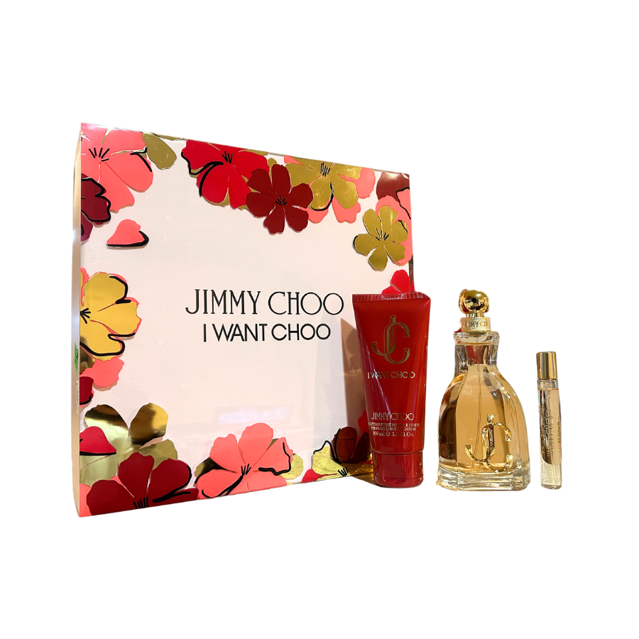 Jimmy Choo I Want Choo (W) EDP 3pc Gift Set