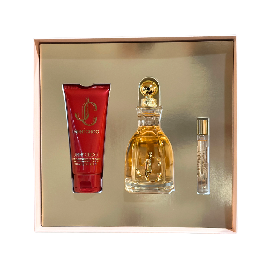 Jimmy Choo I Want Choo (W) EDP 3pc Gift Set