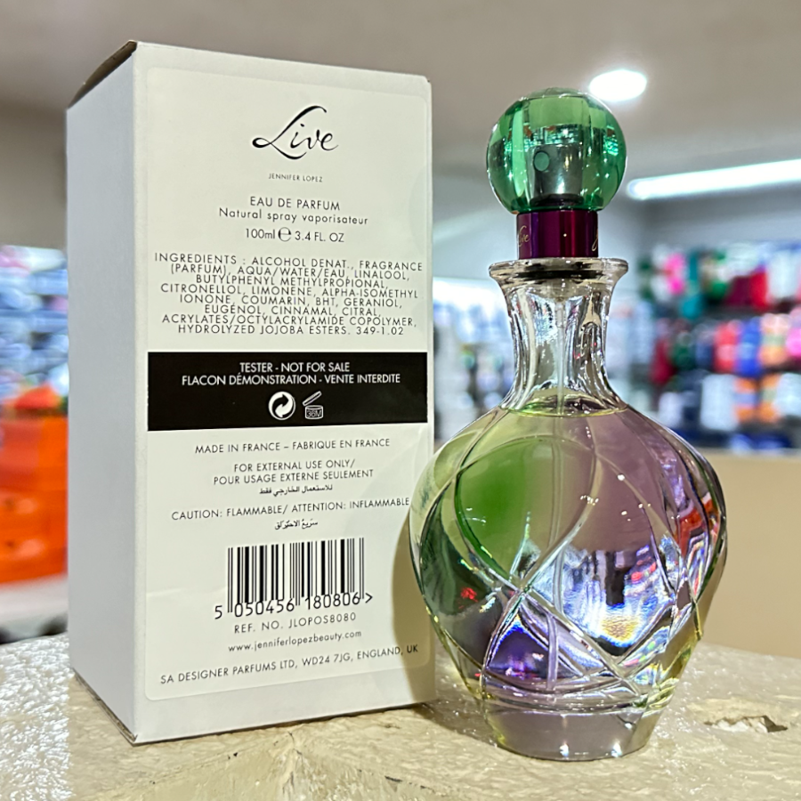 Live Jennifer Lopez EDP (W) 3.4oz Tester