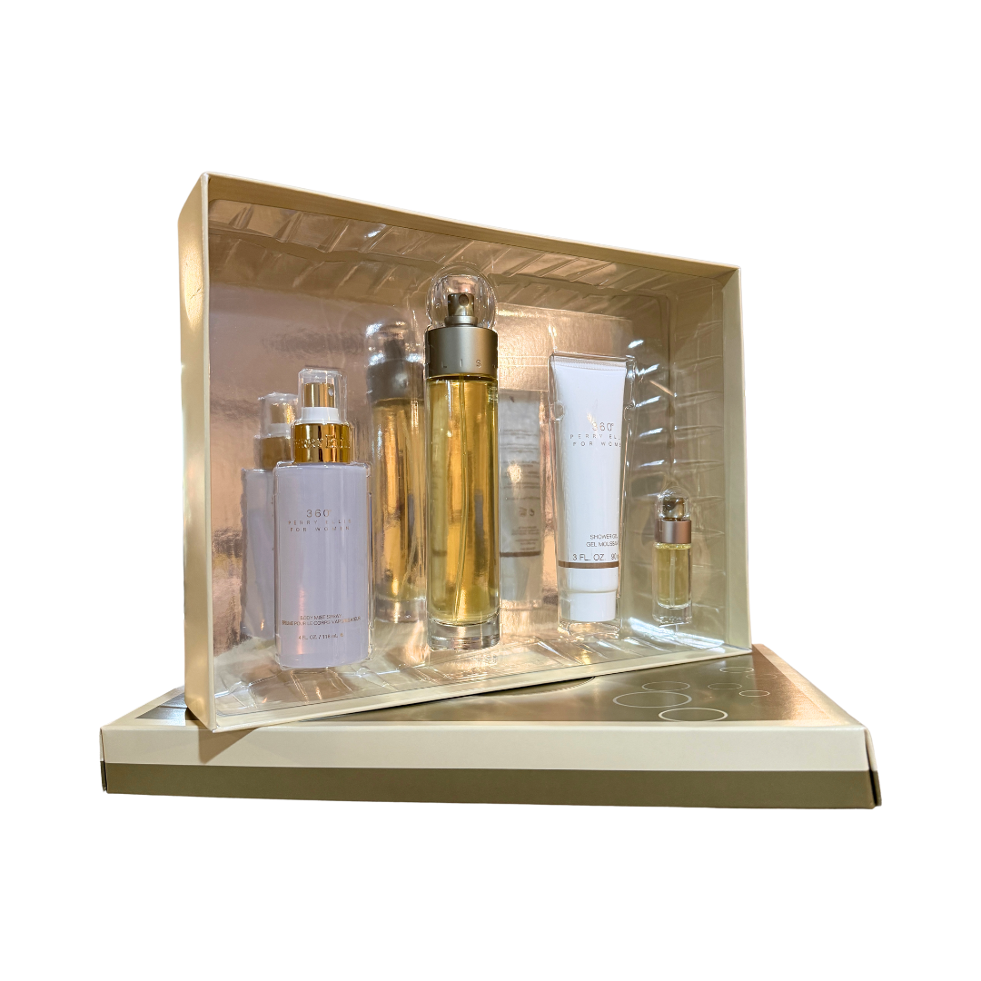 Perry Ellis 360 (W) EDT 4pc Gift Set