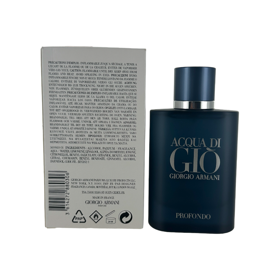 Acqua Di Gio Profondo (M) EDP Tester