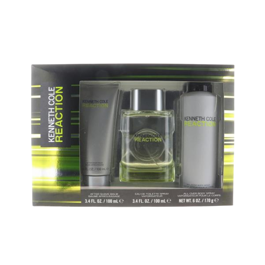 Kenneth Cole Reaction EDT (M) 3pc Gift Set