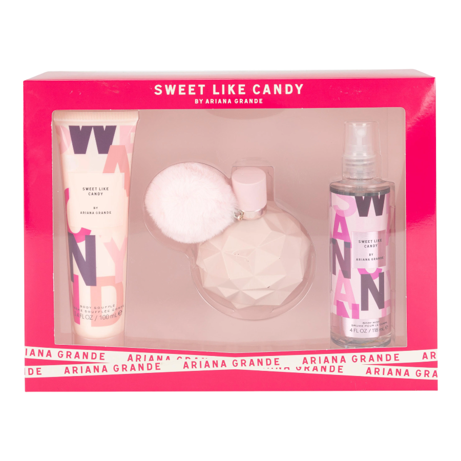 Sweet Like Candy By Ariana Grande EDP (W) 3pc Gift Set