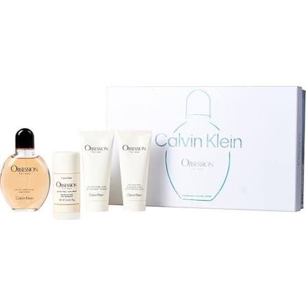 Obsession for Men (M) EDT 4pc Gift Set