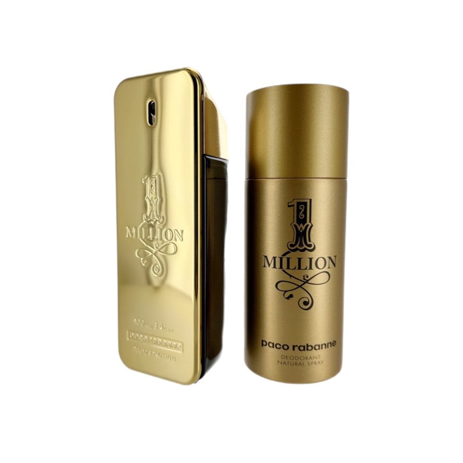 Paco Rabanne 1 Million EDT (M) 2pc Gift Set