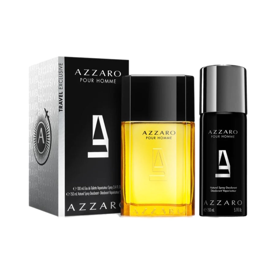 Azzaro Pour Homme (M) EDT 2pc Travel Exclusive Set