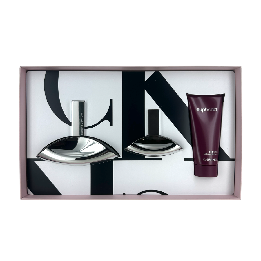 Calvin Klein Euphoria (W) EDP 3pc Gift Set