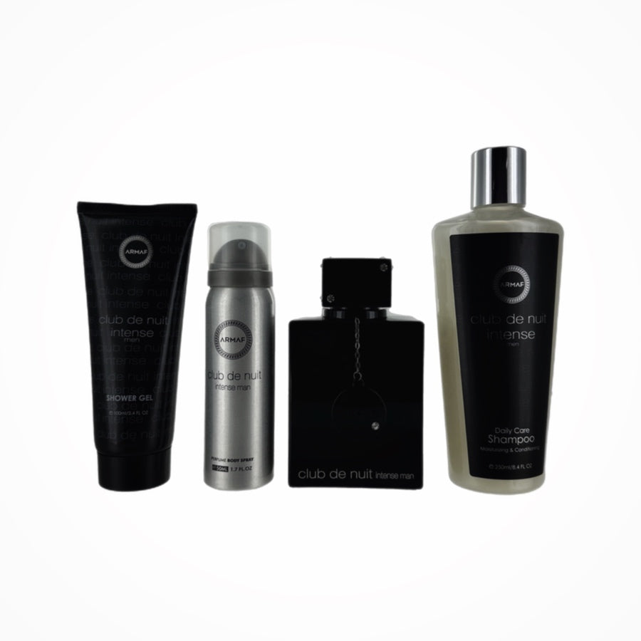 Armaf Club De Nuit Intense (M) EDT 4pc Gift Set