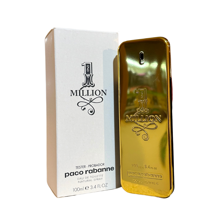 Paco Rabanne 1 Million EDT (M) 3.4oz Tester