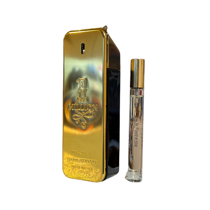 Paco Rabanne 1 Million EDT (M) 2pc Gift Set