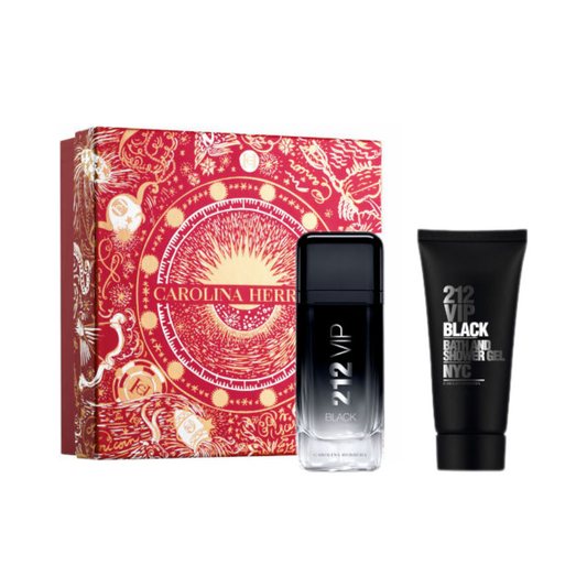 212 VIP Black EDP (M) 2pc Gift Set