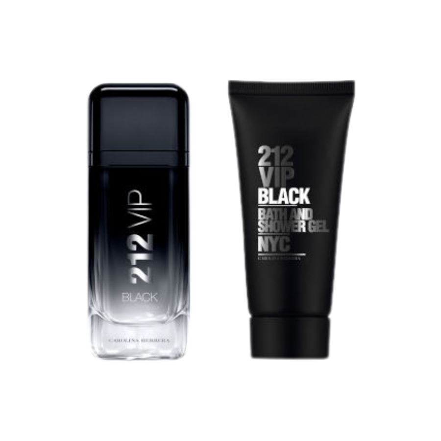 212 VIP Black EDP (M) 2pc Gift Set