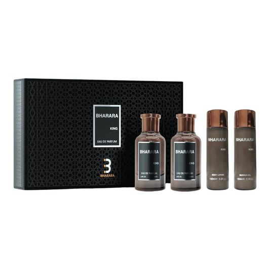 Bharara King EDP (M) 4pc Gift Set