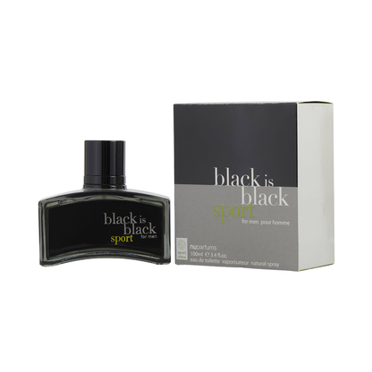 Black Is Black Sport (M) EDT