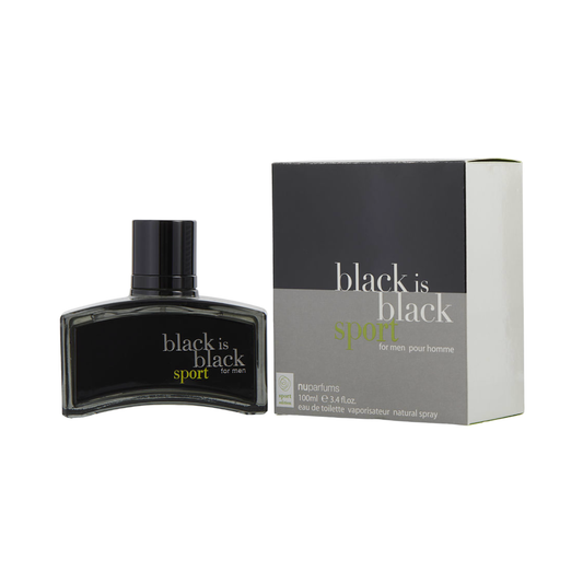 Black Is Black Sport (M) EDT