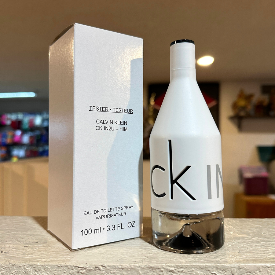 CK In2u EDT (M) 3.3oz Tester