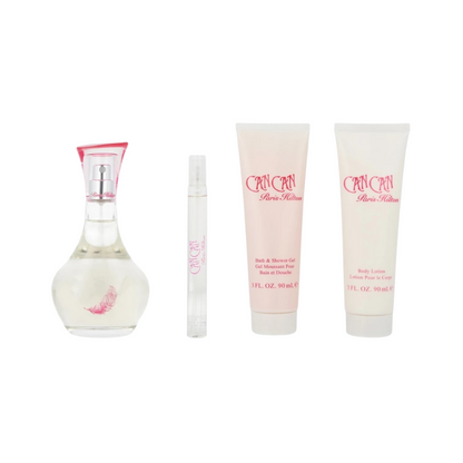 Paris Hilton Can Can EDP (W) 4pc Gift Set