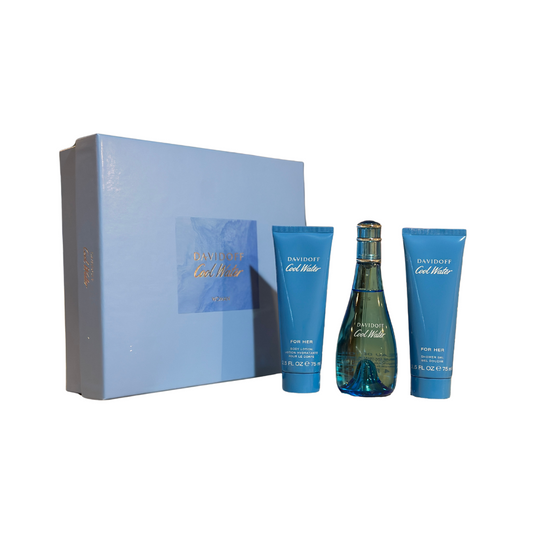 Cool Water EDT (W) 3pc Gift Set