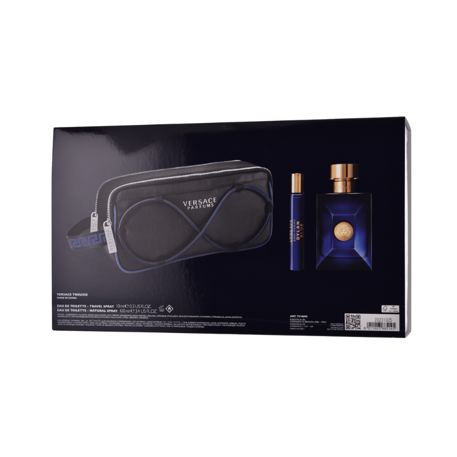 Versace Dylan Blue EDT (M) 3pc Gift Set