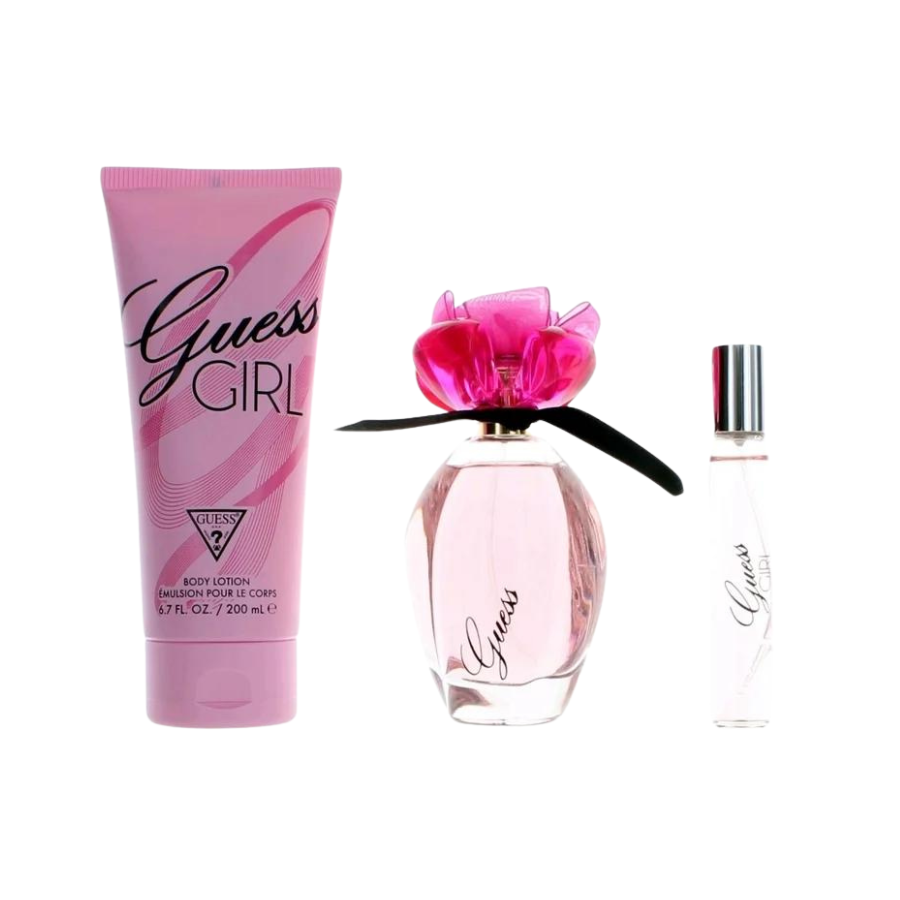 Guess Girl EDT (W) 3pc Gift Set