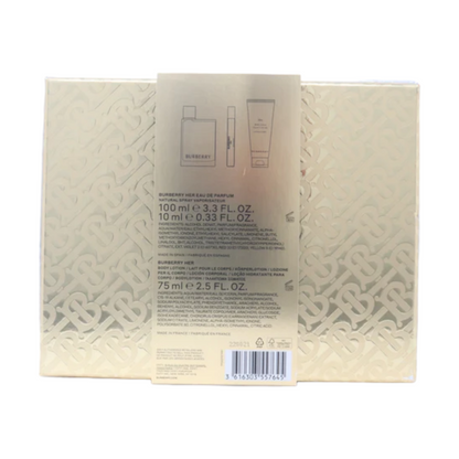 Burberry Her (W) EDP 3pc Gift Set