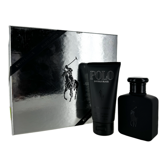 Polo Double Black EDT (M) 2pc Gift Set