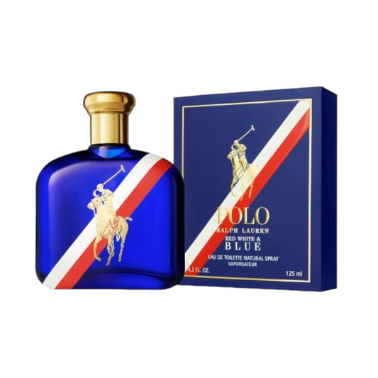 Polo Red White & Blue EDT (M) 4.2oz