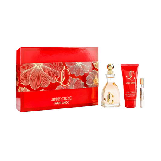 Jimmy Choo I Want Choo EDP (W) 3pc Gift Set