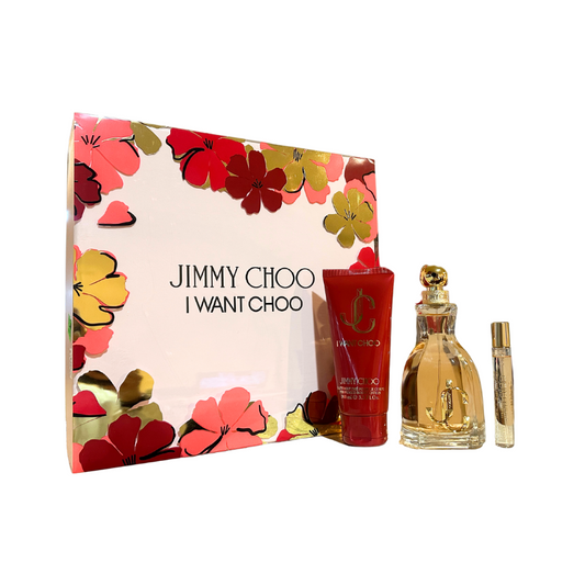 Jimmy Choo I Want Choo EDP (W) 3pc Gift Set