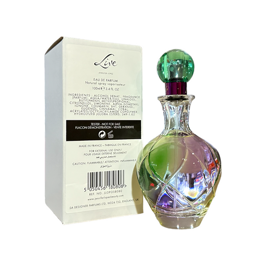 Live Jennifer Lopez EDP (W) 3.4oz Tester