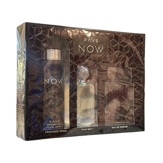 Lattafa Rave Now (Unisex) EDP 3pc Gift Set