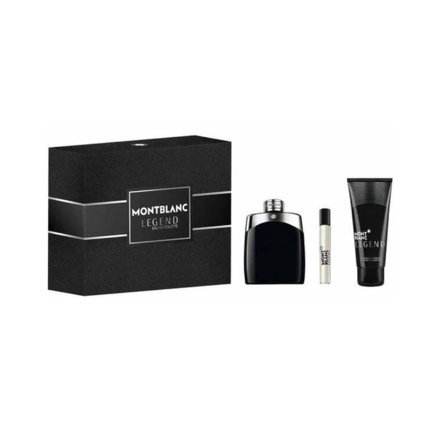 Mont Blanc Legend EDT (M) 3pc Gift Set