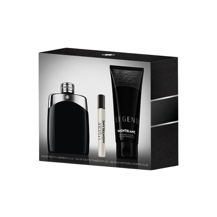 Mont Blanc Legend EDT (M) 3pc Gift Set