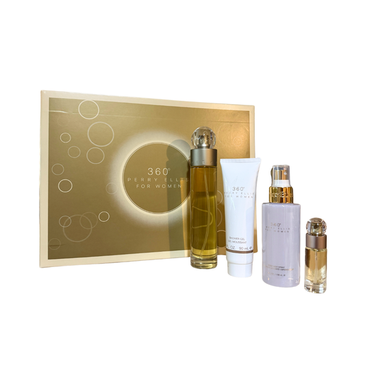 Perry Ellis 360 (W) EDT 4pc Gift Set