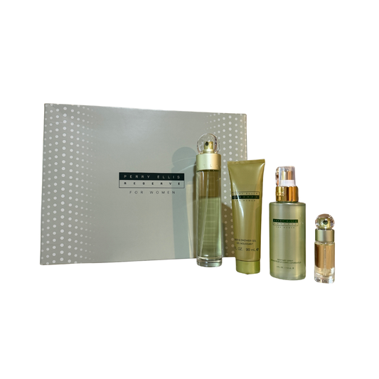 Perry Ellis Reserve (W) EDP 4pc Gift Set
